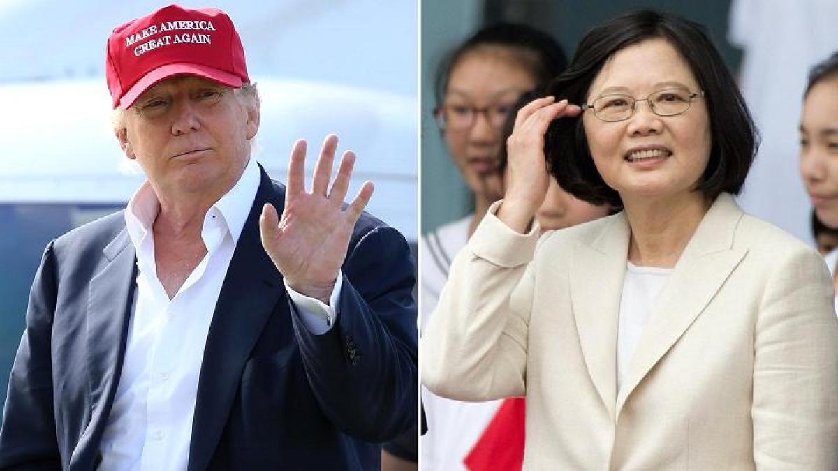 Trump risks rift with China after call with Taiwan President